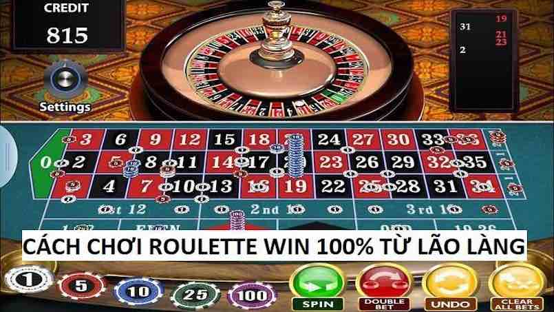 Mẹo Chơi Roulette sẽ giúp bạn có những trận thắng lớn với phần thưởng hậu hĩnh
